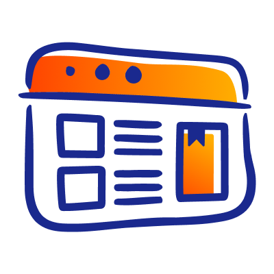 Display and video ads icon